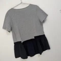 Soffitto/サイロカチオン天竺異素材使いぺプラムTシャツ25のサムネイル
