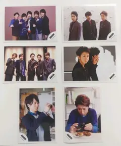 嵐 公式写真 6枚セット③ 大野智 櫻井翔