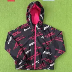 adidas ウィンドブレーカー フード付き