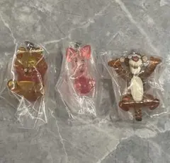 くまのプーさん　めじるしアクセサリー3個セット