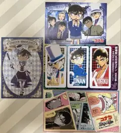名探偵コナン ポストカード シール しおり セット