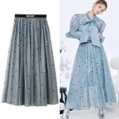 【LILY BROWN×MARY QUANT】デイジードットスカート