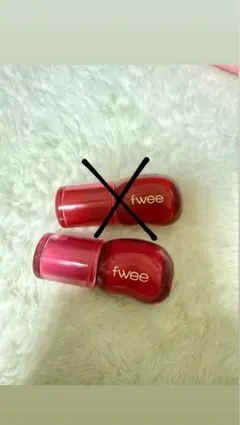 fwee リップグロス 2本セット　A03キャンディー&A04エンドゥ