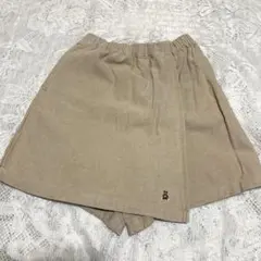 ファミリア f dash エフダッシュ ラップスカート風キュロットスカート