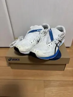 asics ソーティーマジックRP5 22.5cm ホワイト/ブルー