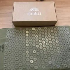SHAKTI シャクティマット＆ピロー セット グリーン（ツボ押し・指圧