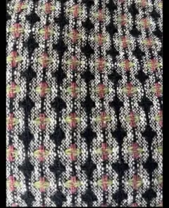 Jocmomola ツイード刺繡ワンピース 42 （M）Aライン フレア