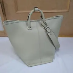 グリーンレーベルリラクシング　ベージュ　トート　2way