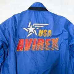 アヴィレックス AVIREX フライトジャケット MA-1 USAロゴ ワッペン