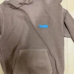 XLARGE ブラウン パーカー Sサイズ