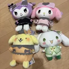 サンリオ ぬいぐるみ マイメロ クロミ ポムポムプリン シナモンのサムネイル