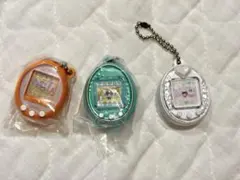 たまごっち ミニチュアチャームコレクション やんぐまめっち くろまめっち セット