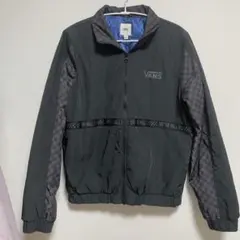 VANS ブラックジャケット オフ・ザ・ウォール中ボア付　S
