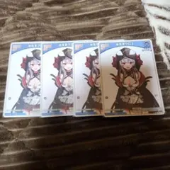 ホロライブOCG 沙花叉クロヱ debut 4枚