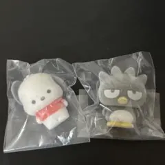 サンリオ　ふわふわ　フロッキードール2 バツ丸　ポチャッコ　2個セット