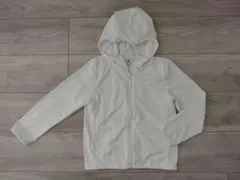 UNIQLO AIRism キッズパーカー 120サイズ　白