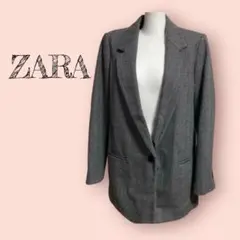 ※ザラ　ZARA レディース　ジャケット　おしゃれ　かっこいい　オフィス　美品