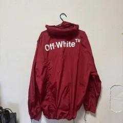 Off-White ナイロンジャケット レッド