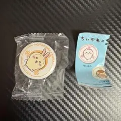 匿名配送 ちいかわ うさぎ くら寿司 缶バッジ