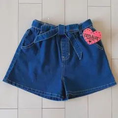 ☆新品&未使用&タグ付き「CUTE BLUE」ショートパンツ　デニムパンツ☆