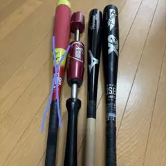 少年軟式野球用バット　ノックバットのみ