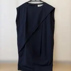 美品 enfold ネイビー ワンピース 36のサムネイル