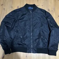 Polo Ralph Lauren ブラック MA-1 フライトジャケット L