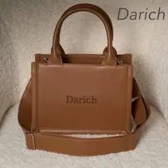Darich ロゴショルダーレザーミニトートバッグ　BRNのサムネイル