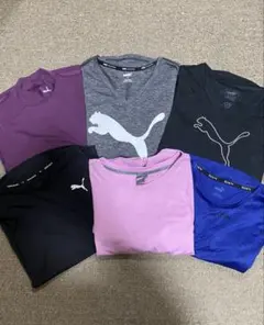 PUMA Tシャツ 6枚セット Lサイズ　プーマ　セット④