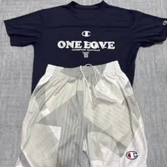 Champion バスケットボール Tシャツとショーツセット