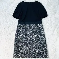 Reflect×LIMONTA コラボ　ドッキングワンピース　バラ柄　9号/Mのサムネイル