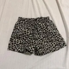 DAZY ヒョウ柄 ショートパンツ S