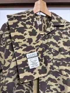 BAPE 迷彩柄 ジャケット&マフラーセットのサムネイル