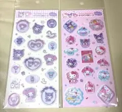 サンリオ すりガラス風シール クロミ マイメロ シナモン キティー 正規品