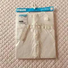 新品50-60 長袖コンビドレス　①