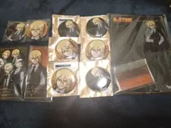 Dr.STONE ブラックスーツ 七海龍水 缶バッジ アクスタ 特典