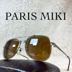 【*a様 美品　60s　PARIS MIKI　ビンテージサングラス　ツーブリッジのサムネイル