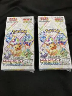 新品未開封　ポケモンカード テラスタルフェスex シュリンク付き 2BOX