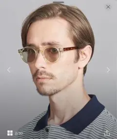 BEAUTY&YOUTH別注　KANEKO OPTICAL（金子眼鏡）　ovy