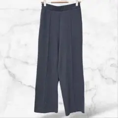 【Lutique】ストレートカジュアルパンツ ウエストゴム(M)オールシーズン