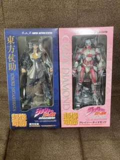 ジョジョ　超像可動　東方仗助　クレイジーダイヤモンド　フィギュア