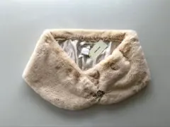 LAISSE PASSE　レッセパッセ　大判ファーショール　　新品未使用タグ付き