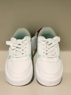 VANS スニーカー 17cm ホワイト/ミント　箱付