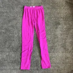 GAP Kids ラメ入りロングパンツ ピンク 150cmのサムネイル