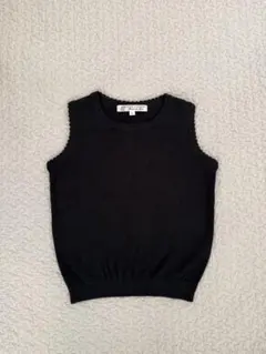 【新品未使用】【小学校受験】マムエモア 女の子用 紺ベスト