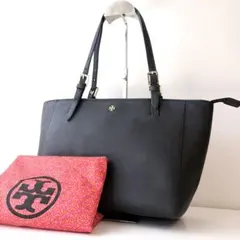 保存袋付 ToryBurchトリーバーチ エマーソン サフィアーノ トートバッグのサムネイル