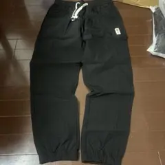나일론 블렌드 이지 팬츠 블랙 XL