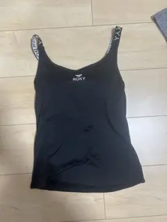 ROXY ブラック タンクトップ ストラップ付き