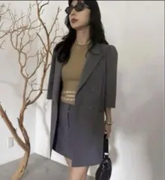 Ameri Puff Half Sleeve Jacket with Skirtのサムネイル