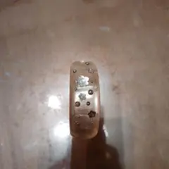 マリークワント　ブレスレット　　 クリア　デイジー　バンクル　プラスチック